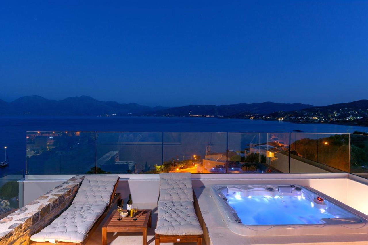 Indigo Luxury Apartment Agios Nikolaos  Bagian luar foto