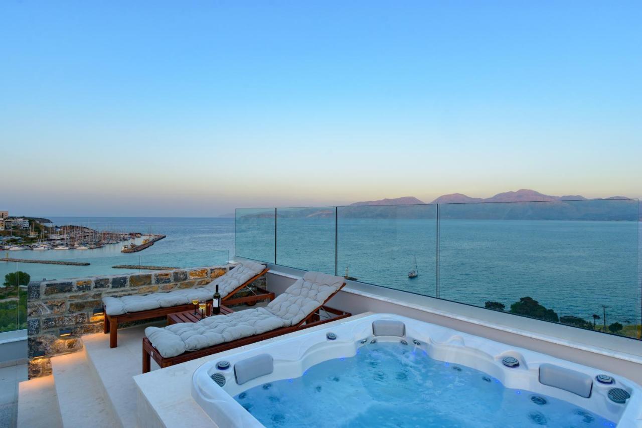 Indigo Luxury Apartment Agios Nikolaos  Bagian luar foto