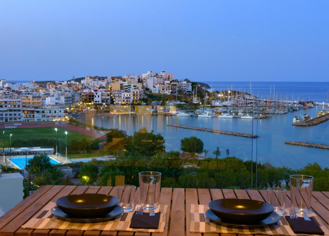 Indigo Luxury Apartment Agios Nikolaos  Bagian luar foto