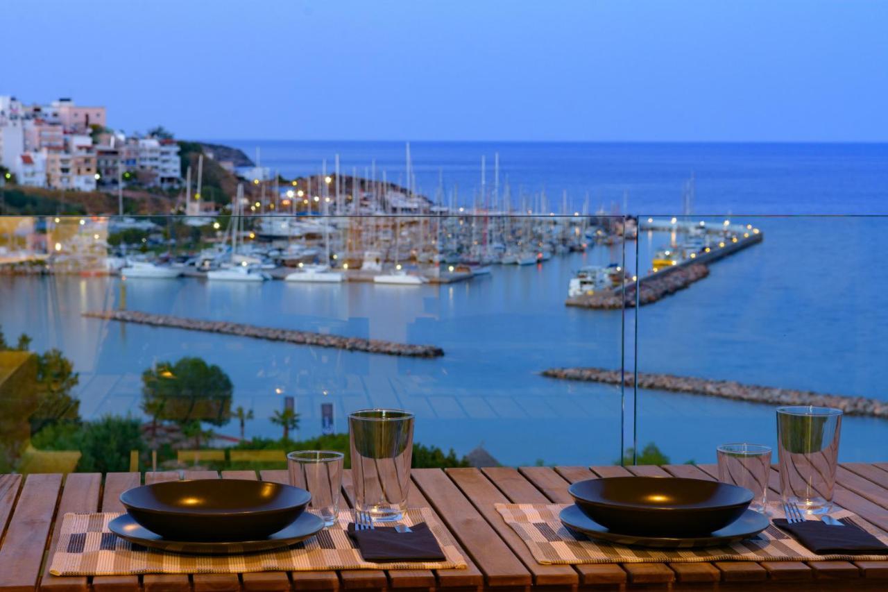 Indigo Luxury Apartment Agios Nikolaos  Bagian luar foto