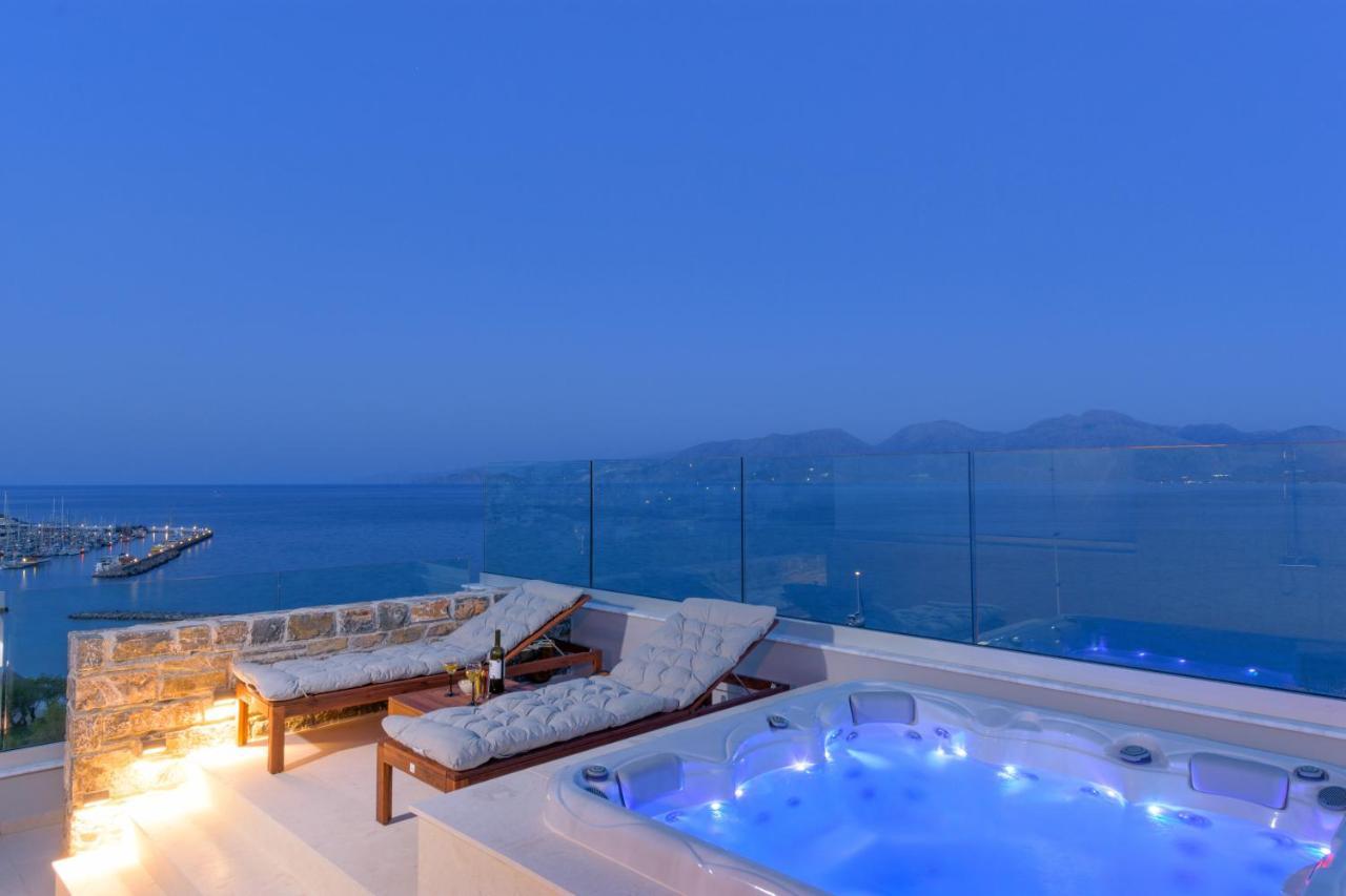 Indigo Luxury Apartment Agios Nikolaos  Bagian luar foto