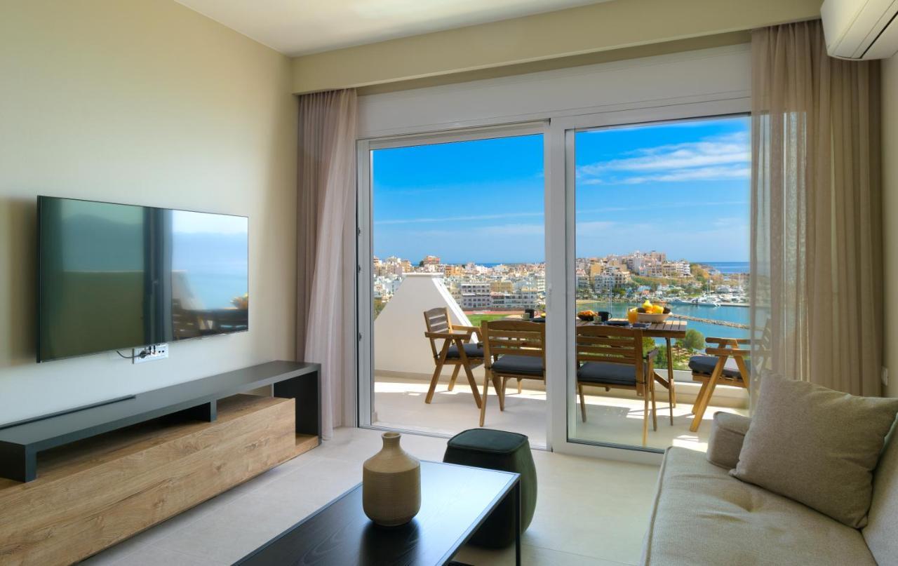 Indigo Luxury Apartment Agios Nikolaos  Bagian luar foto