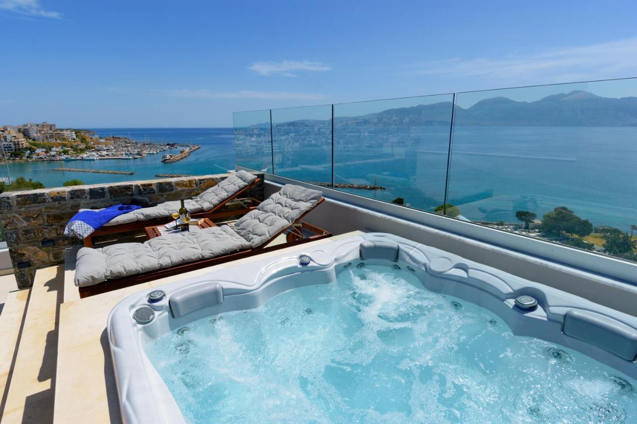 Indigo Luxury Apartment Agios Nikolaos  Bagian luar foto